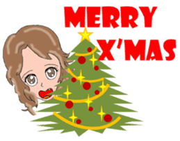 I LOVE American Motorcycle!! for X'mas 2 sticker #13865267