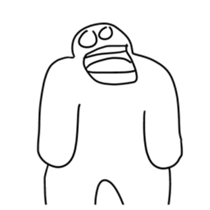 Funny object sticker sticker #13865281