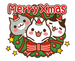 Animated-Cats in the can Xmas & New Year sticker #13865406