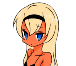 SUNTAN GIRLS rt sticker series sticker #13865703