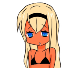 SUNTAN GIRLS rt sticker series sticker #13865706