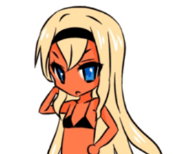 SUNTAN GIRLS rt sticker series sticker #13865710