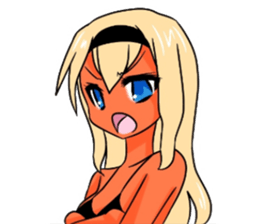 SUNTAN GIRLS rt sticker series sticker #13865713