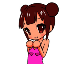 SUNTAN GIRLS rt sticker series sticker #13865718