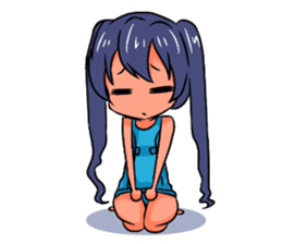 SUNTAN GIRLS rt sticker series sticker #13865725