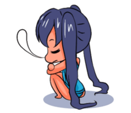 SUNTAN GIRLS rt sticker series sticker #13865726