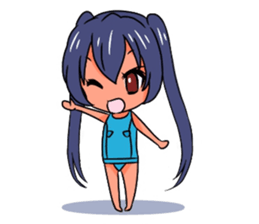 SUNTAN GIRLS rt sticker series sticker #13865727