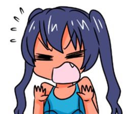 SUNTAN GIRLS rt sticker series sticker #13865728