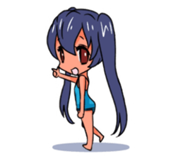 SUNTAN GIRLS rt sticker series sticker #13865733