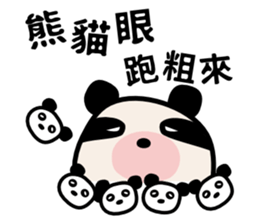 Eyes Rolling Bear sticker #13865931