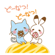 my blue cat sticker #13865985