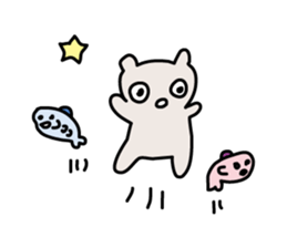 Kuma-kun-chan sticker #13866284