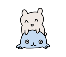 Kuma-kun-chan sticker #13866296