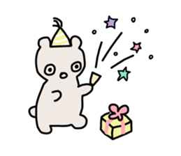 Kuma-kun-chan sticker #13866300