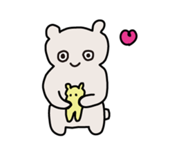 Kuma-kun-chan sticker #13866301