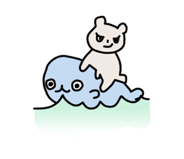 Kuma-kun-chan sticker #13866317