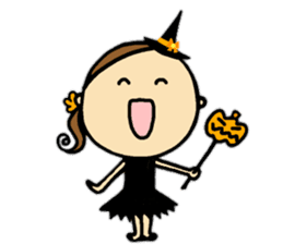 30 months lovely girl sticker #13866362