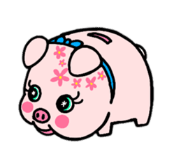 30 months lovely girl sticker #13866365