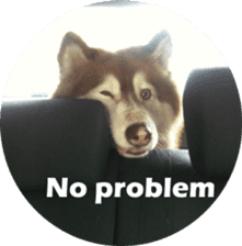 Alaskan Husky - DiDi's Daily life sticker #13866429