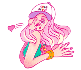 POSITIVE PINK sticker #13866562