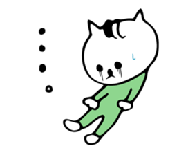 bearish cat sticker #13866663