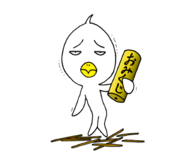 japanese lovely character " TORI " 2 sticker #13866833