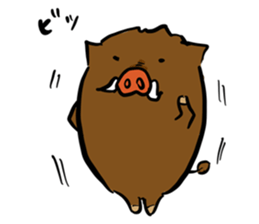 wild boar's every day2 sticker #13866847