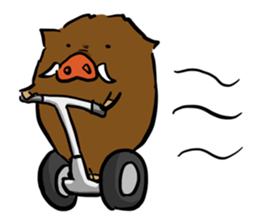 wild boar's every day2 sticker #13866849