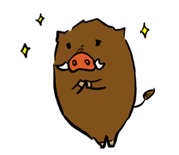 wild boar's every day2 sticker #13866854