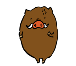 wild boar's every day2 sticker #13866864