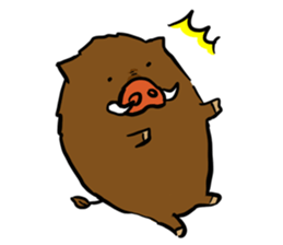 wild boar's every day2 sticker #13866867