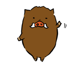 wild boar's every day2 sticker #13866869