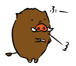 wild boar's every day2 sticker #13866871