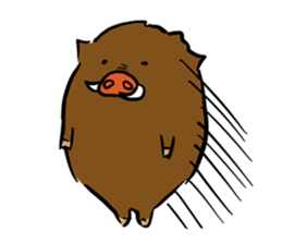 wild boar's every day2 sticker #13866874