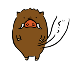 wild boar's every day2 sticker #13866876