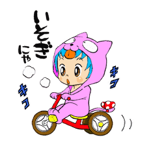 Costume Cat NORATCHI sticker #13866896