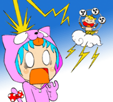Costume Cat NORATCHI sticker #13866906
