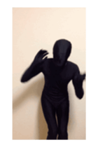 The tights man's sticker sticker #13867086