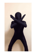 The tights man's sticker sticker #13867089