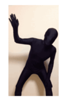 The tights man's sticker sticker #13867090