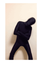 The tights man's sticker sticker #13867093