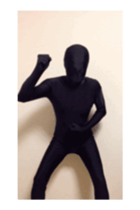 The tights man's sticker sticker #13867098