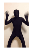 The tights man's sticker sticker #13867099