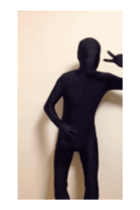 The tights man's sticker sticker #13867101