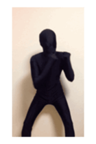 The tights man's sticker sticker #13867103