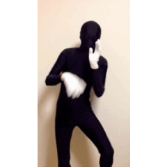 The tights man's sticker