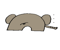 A little creature of mystery sticker #13867124