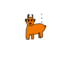 A little creature of mystery sticker #13867147