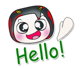 Hi! My name is Gunta. ^__^ sticker #13867630