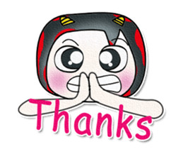 Hi! My name is Gunta. ^__^ sticker #13867631